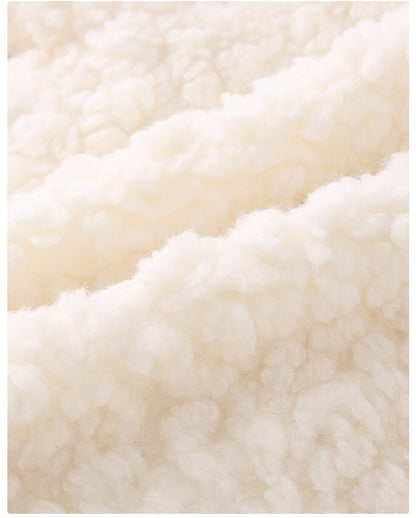 Baby and Toddler White Fleece Hoodie & Pants 2-Piece Outfit Set