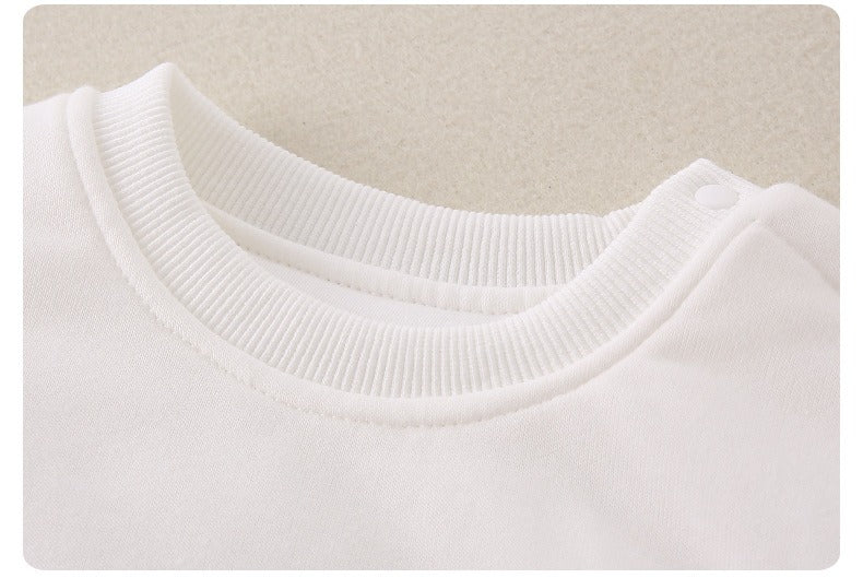 Baby Boys' 3-Piece Set Quilted Bear Print Jacket and Long Sleeve Shirt & Pants