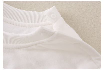 Baby Boys' 3-Piece Set Quilted Bear Print Jacket and Long Sleeve Shirt & Pants