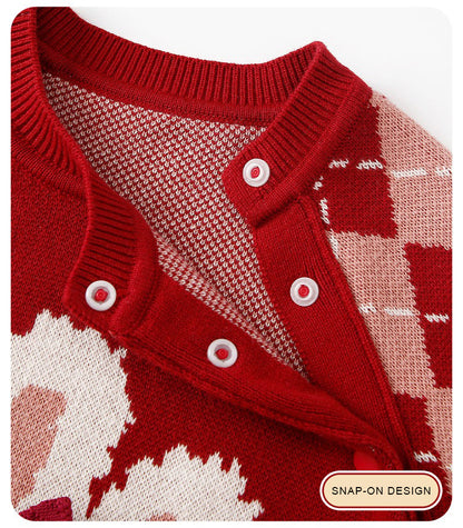 New Born Baby Gift Box Four-Piece Set Romper, Hat, Scarf, Shoes & Socks in Presentation Case