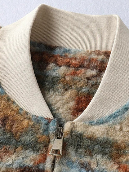 Boys Quilted Sherpa Pullover Fashion and Warm Jacket